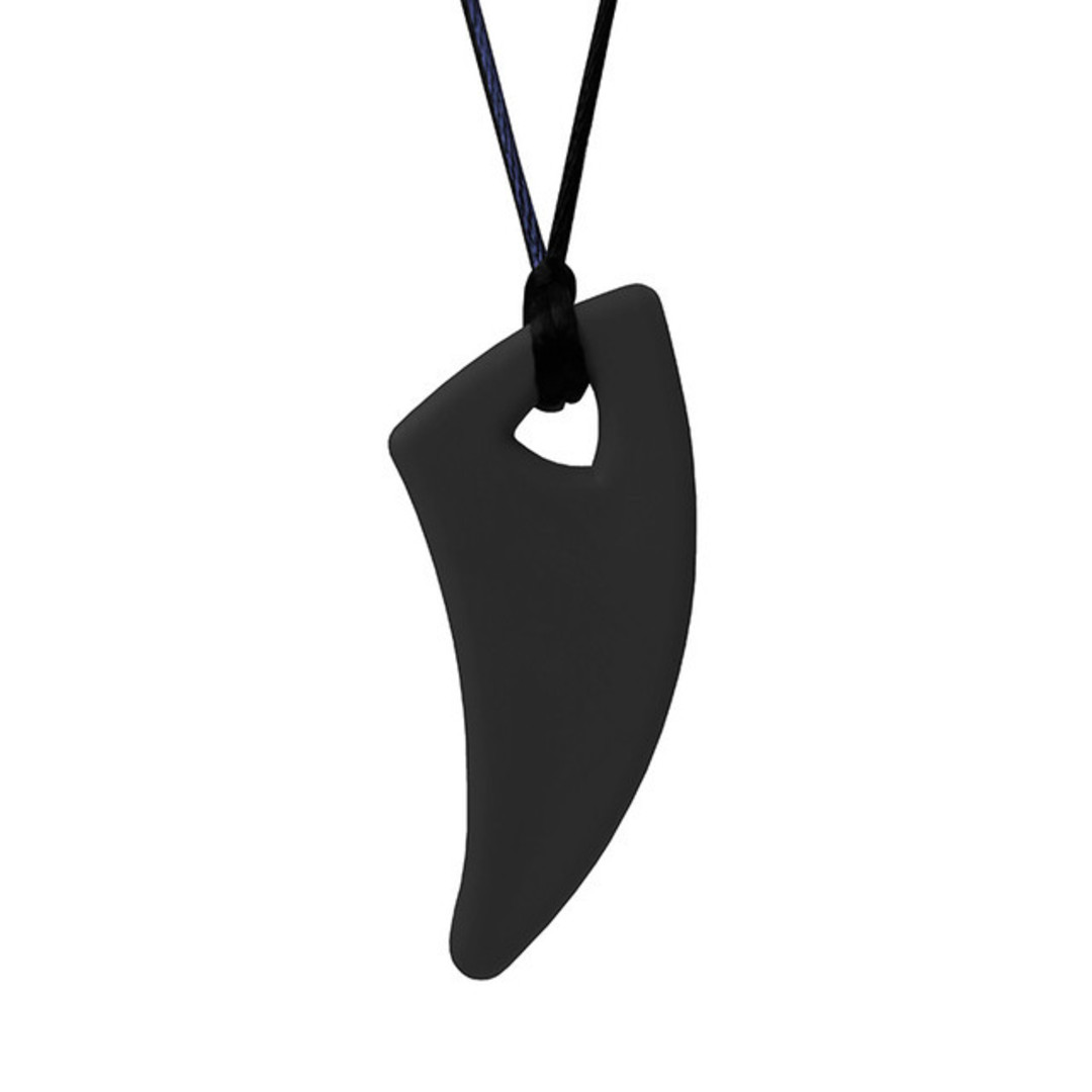  Saber Tooth Chewelry Necklace -Black Medium image 0